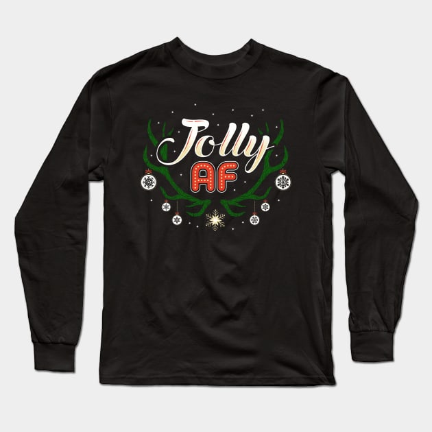 Jolly AF Long Sleeve T-Shirt by KsuAnn